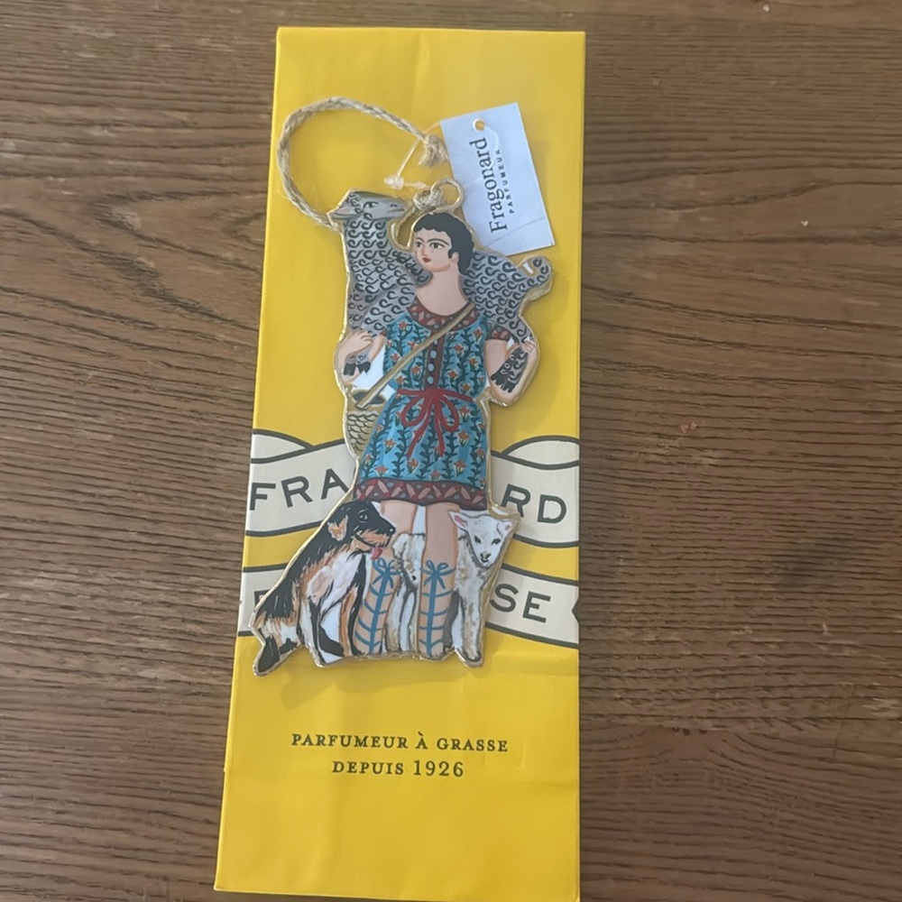 NWT Limited Edition Fragonard Hand Painted Ornament
